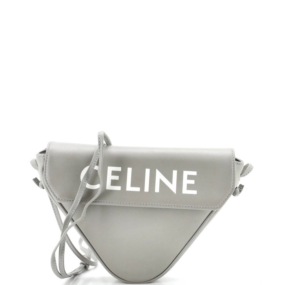 Celine Triangle Bag Leather Small #294487C87B